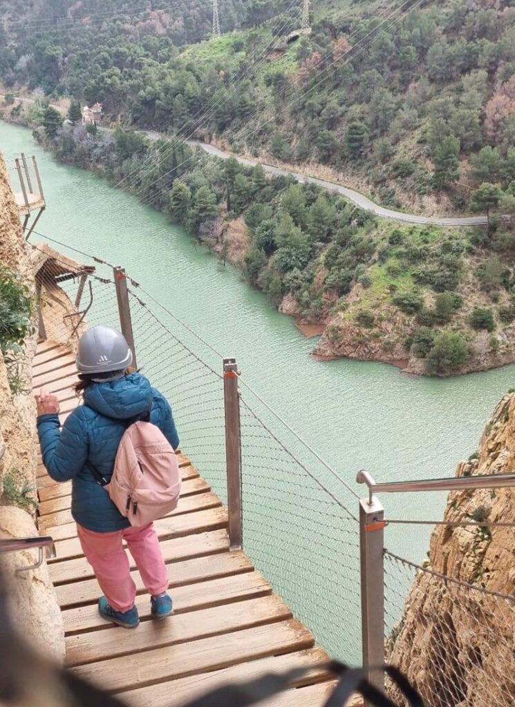 Caminito del Rey
Caminito del Rey walkway between dramatic cliffs near Álora in Málaga Spain