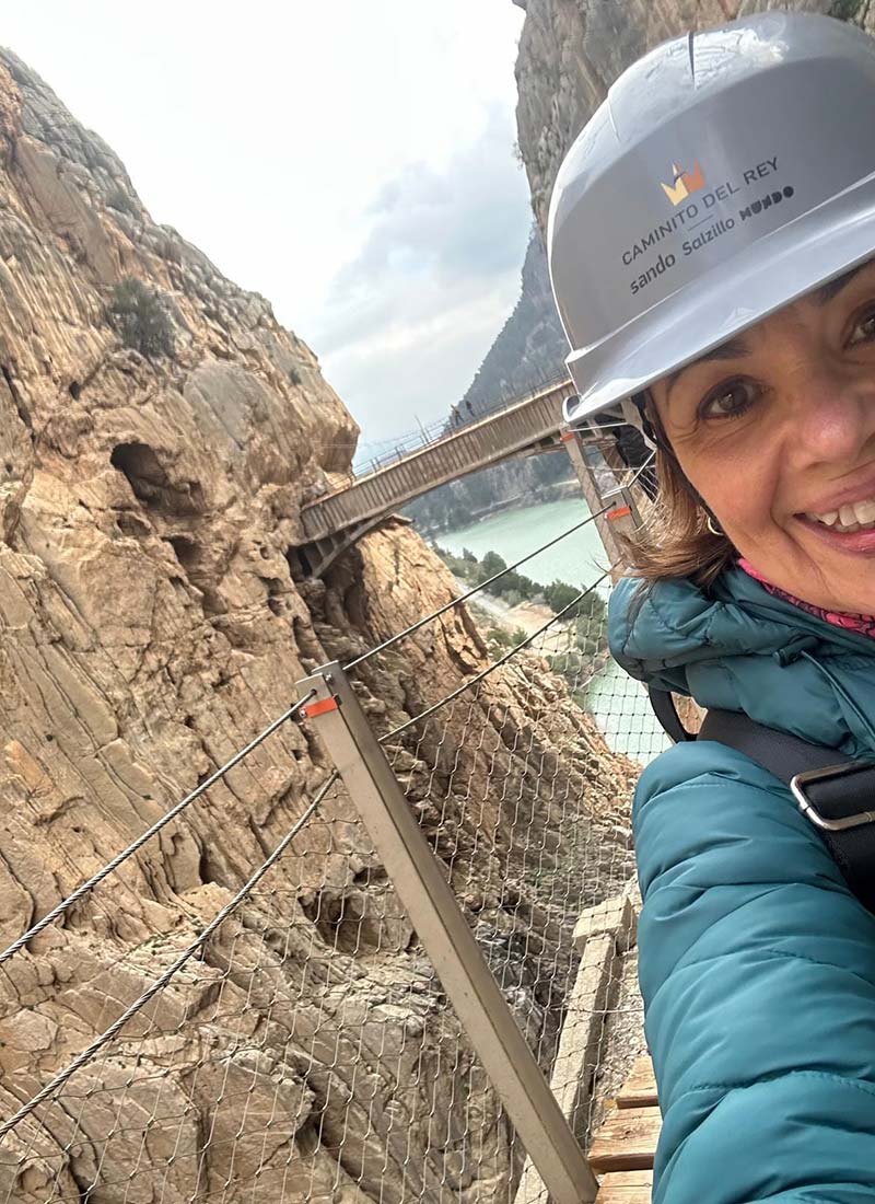 Caminito del Rey
Caminito del Rey walkway between dramatic cliffs near Álora in Málaga Spain